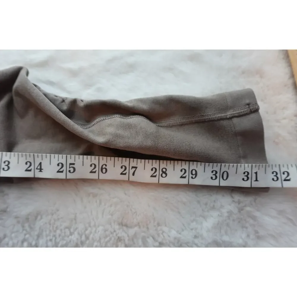 Alphalete Amplify Contour Leggings - Taupe Scrunch Butt, Size Small